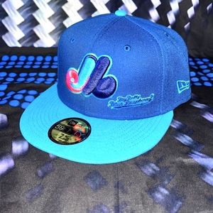 NEW ERA BIG LEAGUE CHEW EDITION FITTED EXPOS HAT 7 5/8
